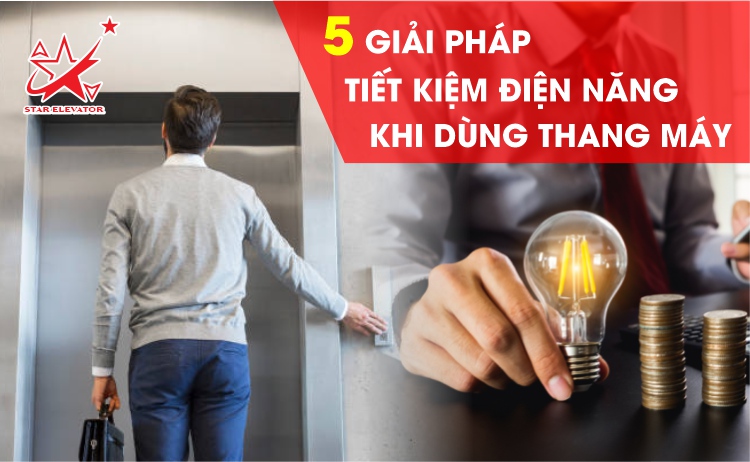 5 giải pháp tiết kiệm điện năng khi dùng thang máy