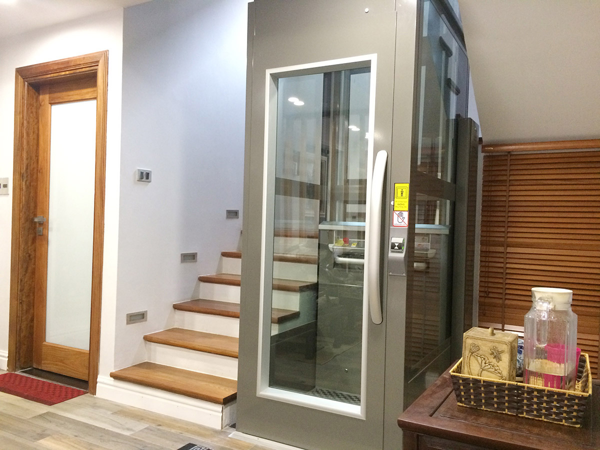 Thang máy gia đình mini – Giải pháp cho không gian chật chội